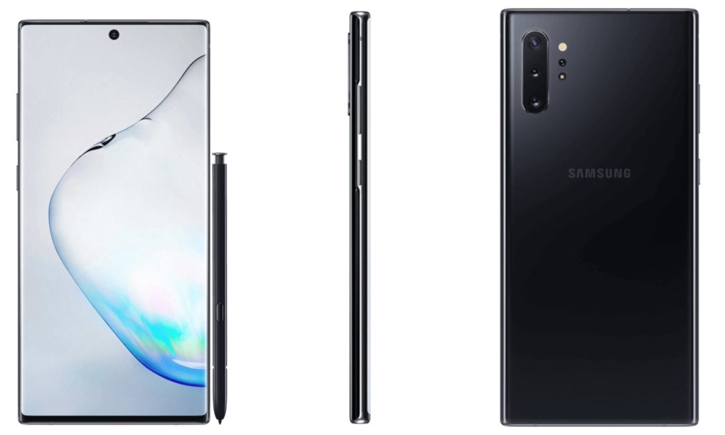 Samsung Galaxy Note 10 Plus Leak Schwarz
