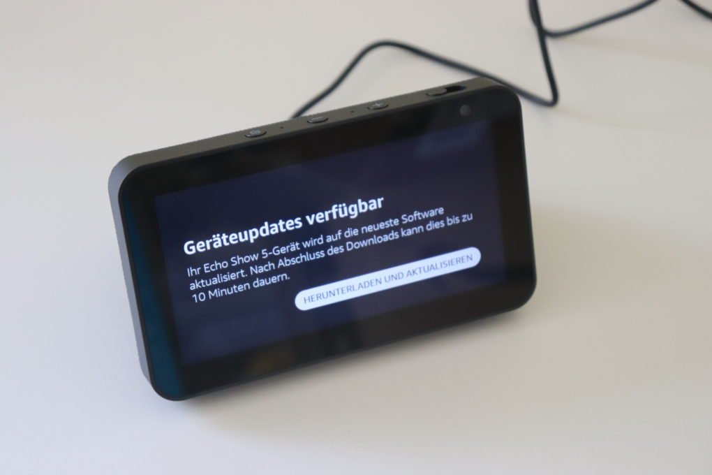 Amazon Echo Show 5 Test Einrichtung