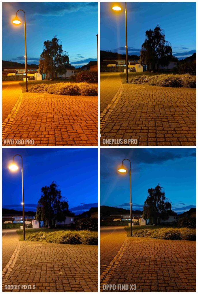 Vivo X60 Pro 5G Lowlight Kameravergleich