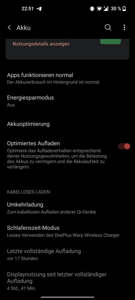 OnePlus 9 Screen-On-Time