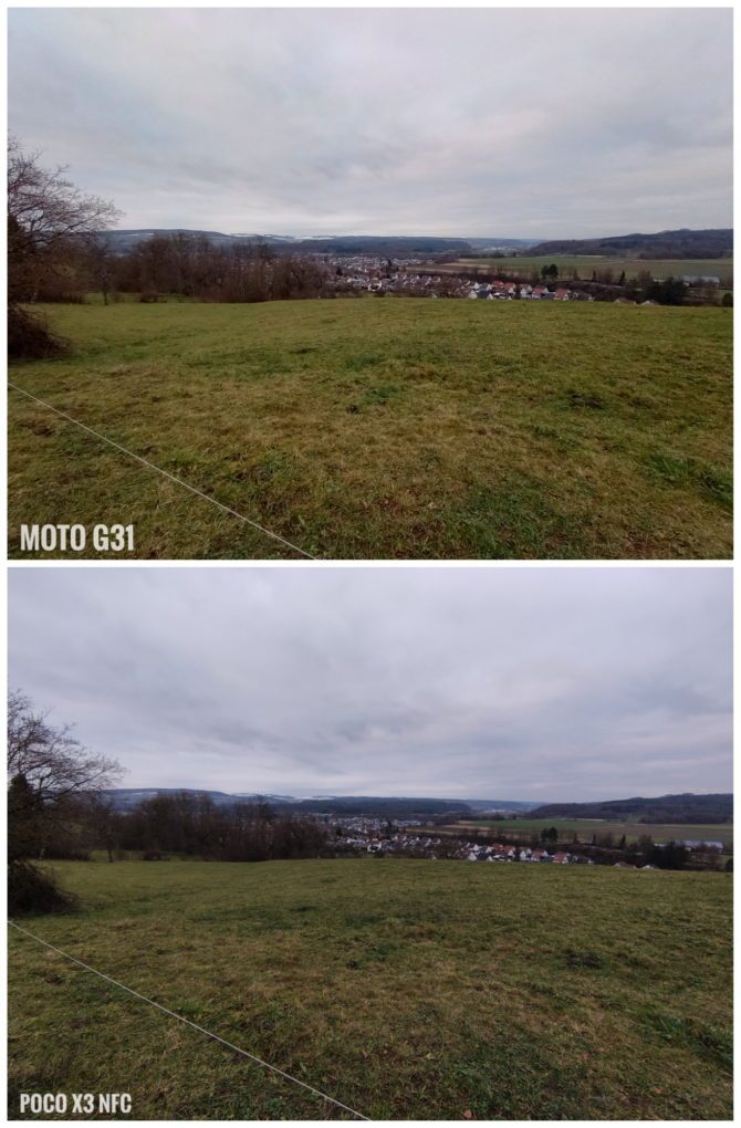 Moto G31 Kameravergleich