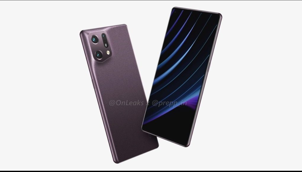 OPPO Find X5 Pro Render