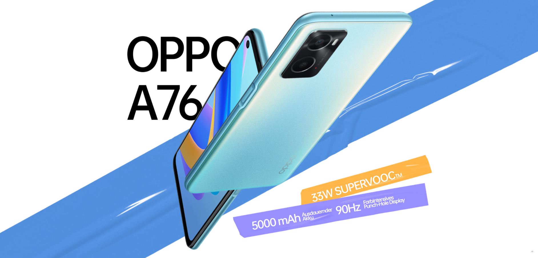 OPPO A76 Beitragsbild