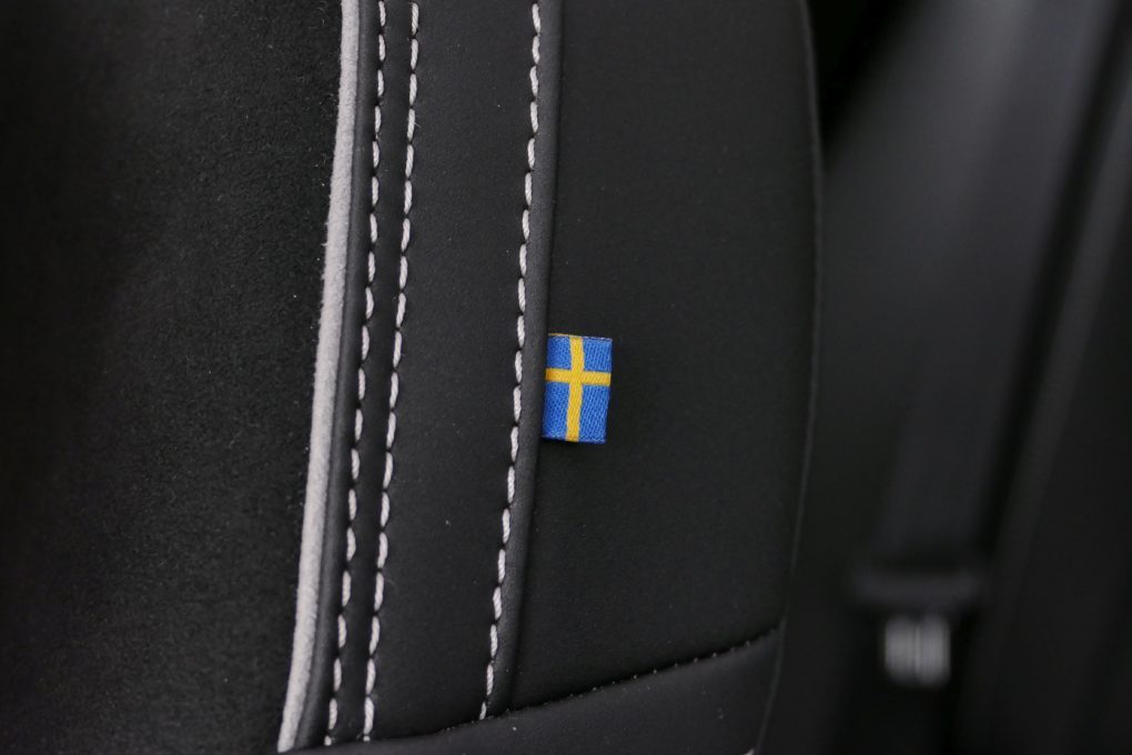 Volvo C40 Flagge