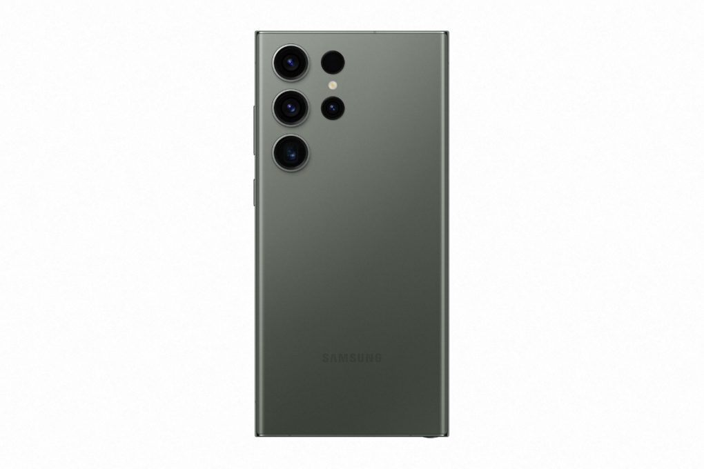 Galaxy S23 Ultra_Product Image_Green_Deviceback_HI