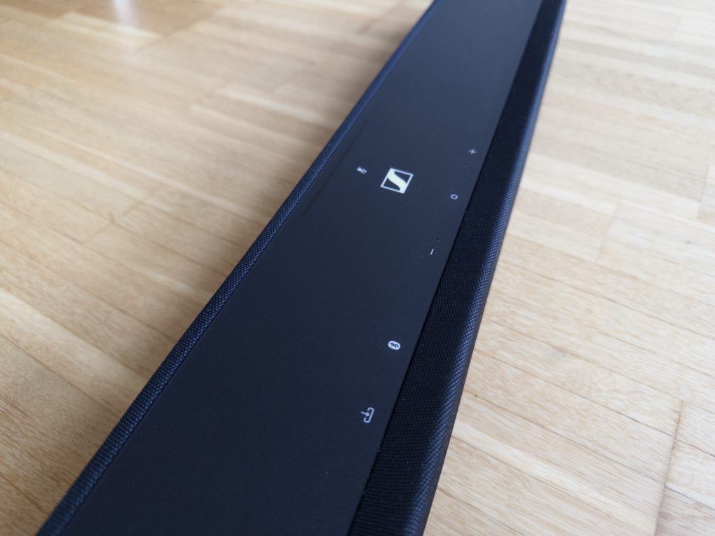 Sennheiser AMBEO Soundbar Mini Oberseite