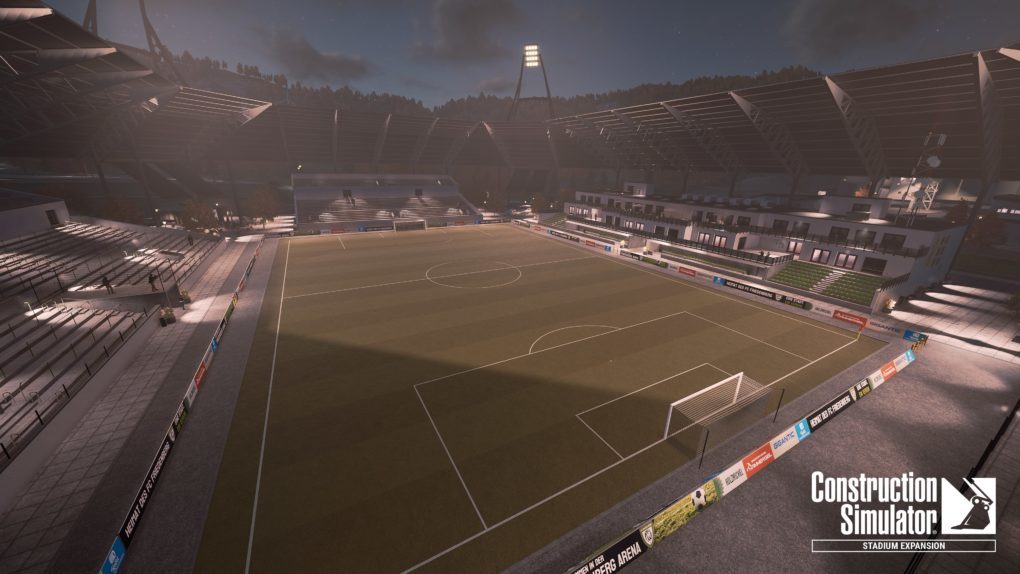 Bau-Simulator: Fertiges Stadion von Innen