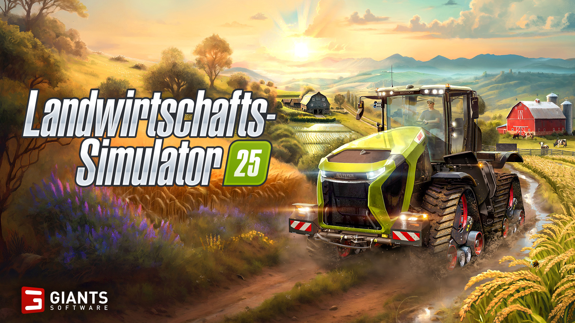 Landwirtschafts-Simulator 25 - Keyart Logo