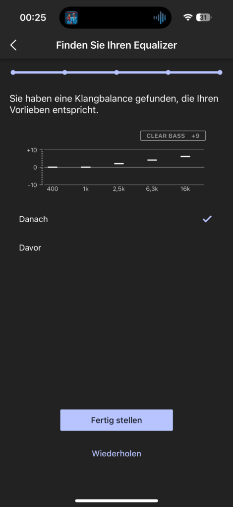 Sony Sound Connect App Equalizer