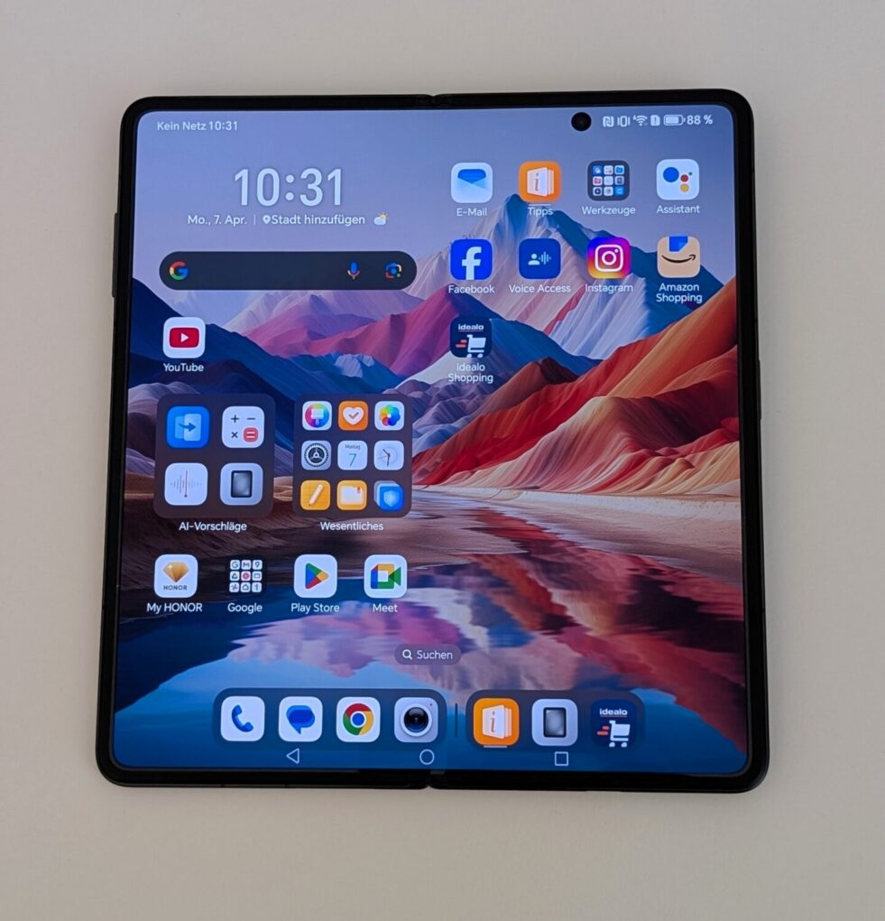 Honor Magic V3 Innendisplay