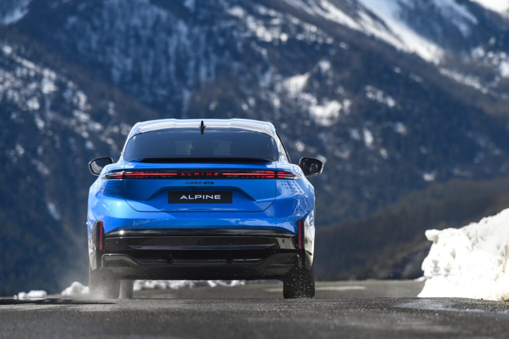 ALPINE A390 dynamisch Heck