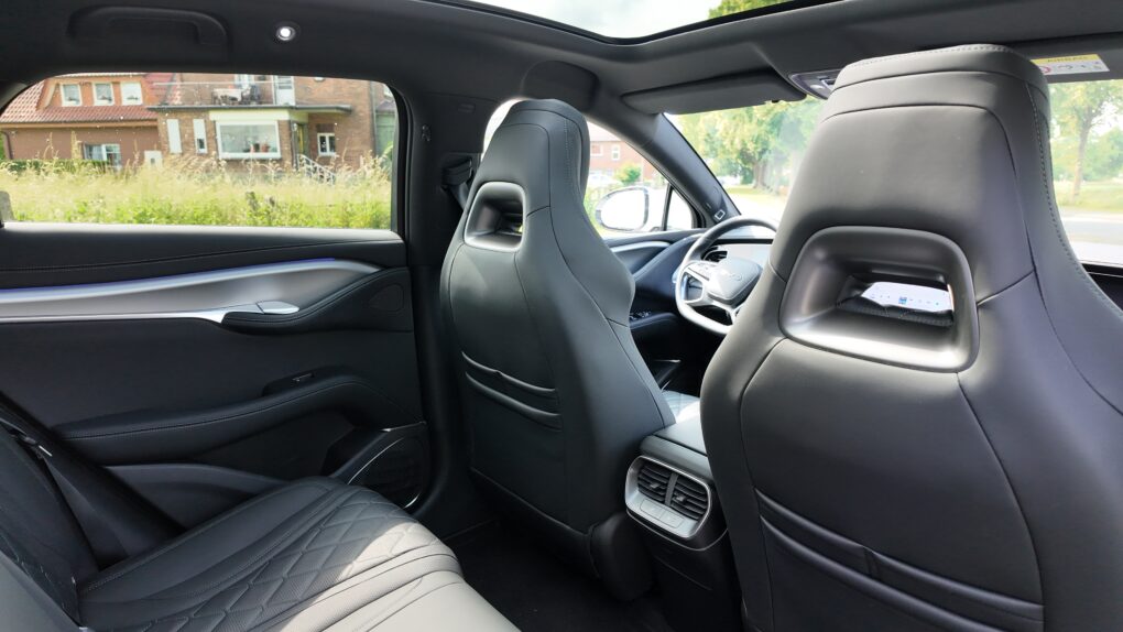BYD Sealion 7 Rücksitze