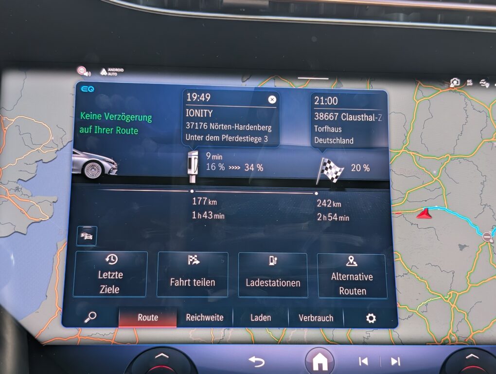 EQS Ladeplanung