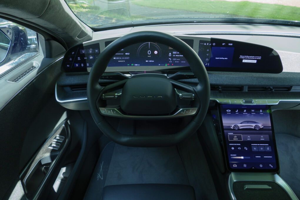 Lucid Air Pure Cockpit