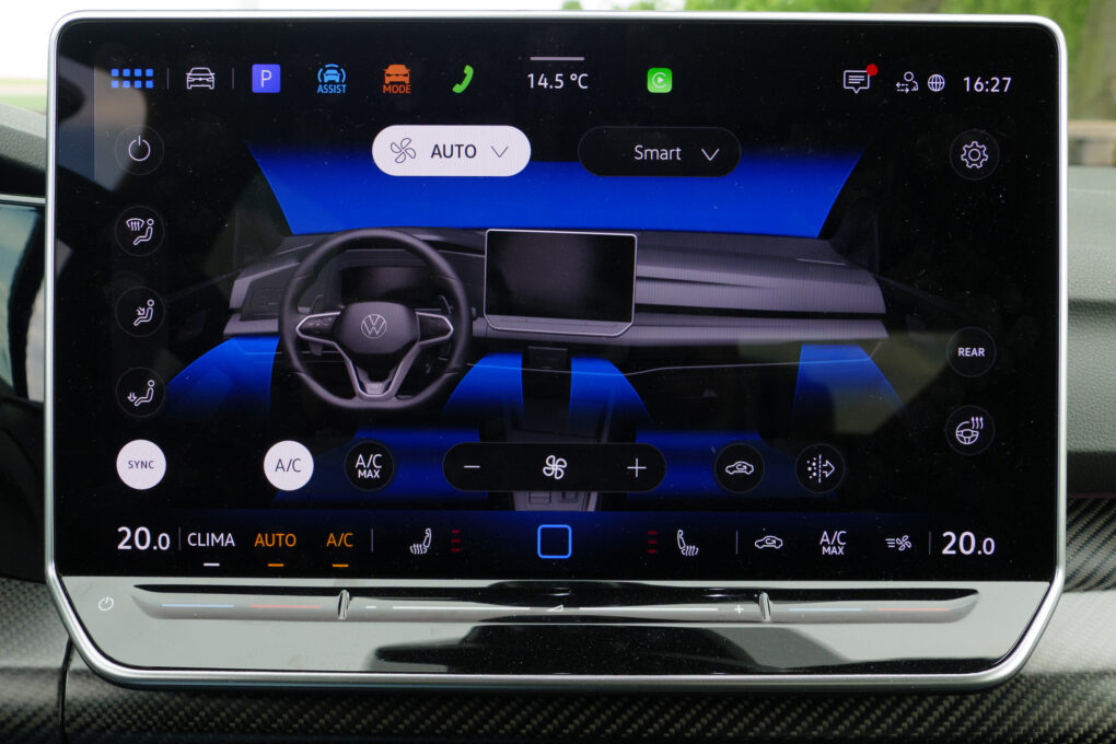VW Golf 8 R Klimaanlage