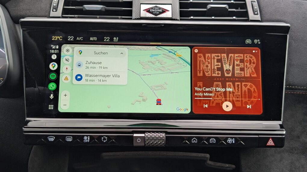 DS 7 Android Auto