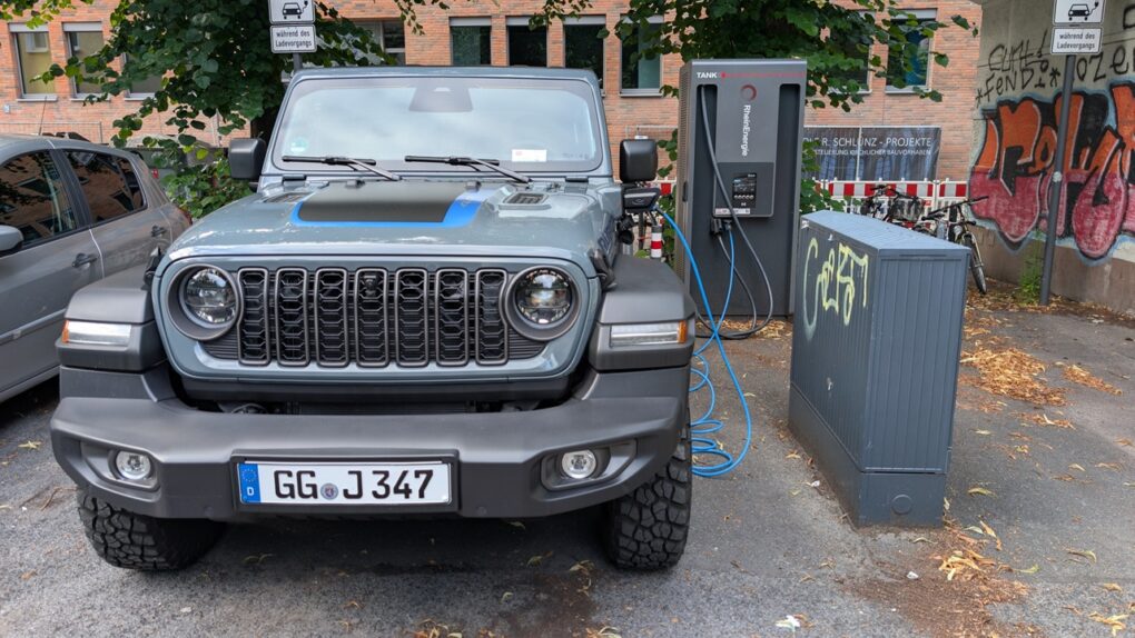 Jeep Wrangler Laden