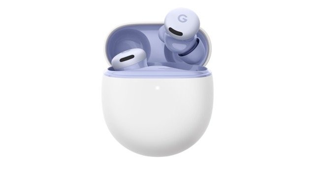 Die Google Pixel Buds 2a in Purple